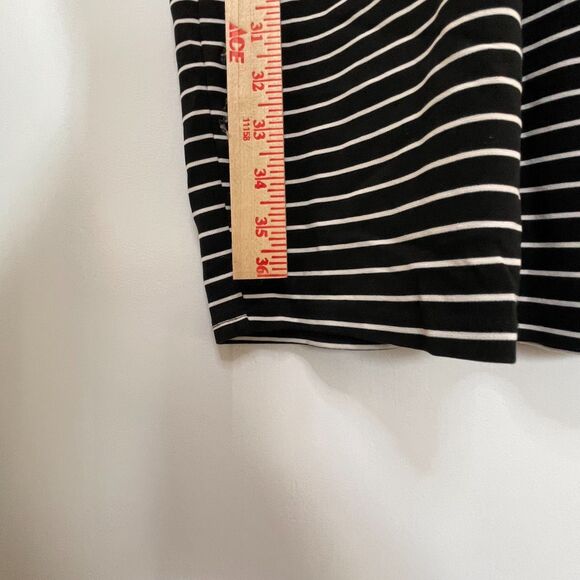 Fighting Eel White and Black Striped Dress with Pockets Size SMALL - Picture 7 of 8